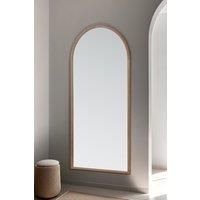 Yearn Mirrors Yearn Solid Oak Arched Full Length Mirror 180X80Cm