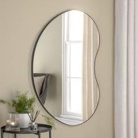 Yearn Mirrors Yearn Minimal Odense Mirror Black 111X81Cm