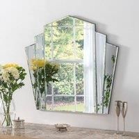 Yearn Mirrors Yearn Art Deco Fan Wall Mirror