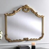 Yearn Mirrors Yearn Renaissance Mirror Gold 122(w) X104Cm(h)