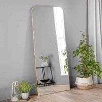 Yearn Mirrors Yearn Minimal Reine Full Length Mirror Gold 180X80Cm