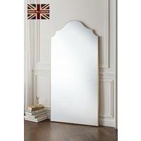 Curved Precious Gold Arched Full Length Mirror