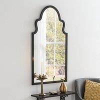 Moroccon mirror black 98(h)x52cm(w)