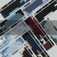 GMK Double Shot keyCaps Cherry Profile PBT Material Red Samurai 8008 Botanical Shoko Olivia For