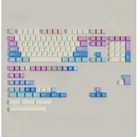 Fairy Cherry Keycaps PBT Material ISO ANSI Layout 7u Alice Space Bars Big Set Key Caps French German Korean Arabic Spanish Abnt2