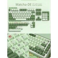 German Keycaps XDA Profile PBT DE Keycap Dye-Sub ISO Alice Layout 7U Space bar For Mechanical Keyboard Wooting