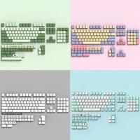 FR Keycaps PBT XDA Keycap For Cherry MX Switch Gaming Mechanical Keyboard GMK67 Dye Sub French Key Caps ISO Azerty Layout