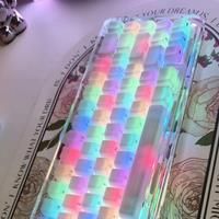 Fog Kermeates Keycap Silk Screen Transparent Keycap OEM Profile 130 Keys For Cherry MX mechanical