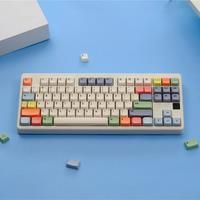 GMK Canvas Keycaps Dye Sub Keycap XDA PBT For Mechanical Keyboard Gaming 75% Color Key Caps Wooting