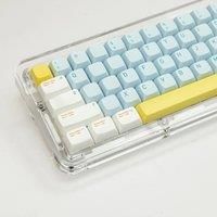 JAYCOMIA Sky Dream keycaps 135 Keys/Set DYE-SUB PBT XDA ProfileFor Gaming Mechanical Keyboard Cherry