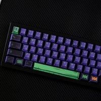 EVA 01 Mechanical keyboard Keycaps Cherry Profile PBT 78/151 Keys Dye-Sub Comic Style Keycaps For MX