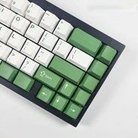 GMK Cheese Green PBT Keycaps Cherry Profile 126 Keys Big Set ISO Layout Key Caps For Mechanical