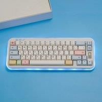 Korean Keycaps Cherry ProfileThermal Sublimation Material 151 key/set for mechanical keyboard