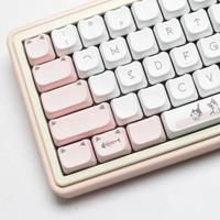 PBT Keycaps MAO Profile Dye Sub Keycap For Cherry Mx Switch Mechanical Keyboard Gaming Cute Cheese