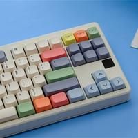 XDA PBT Keycaps Dye Sub Keycap For Mechanical Keyboard Gaming 75% Color Key Caps Wooting Minimalism Retro Custom DIY