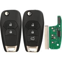 jingyuqin 433.92Mhz FSK 4A Chip Car Remote Flip Key For Chevrolet Cruze 2015 Cavalier Trax Sonic