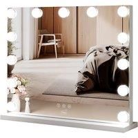 Hollywood Vanity Touch Mirror With 9, 13 Or 16 Led Bulbs