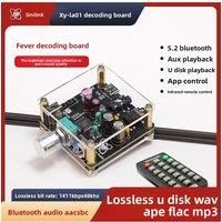 ICYFTONER LA01 Lossless Fever HIFI5.2 Bluetooth U Disk Decoding Board Player Audio Receiver Old Audio Power Amplifier Board