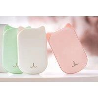 2-In-1 Power Bank Hand Warmer - 3 Colours! - White