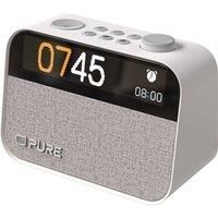 Pure Clock Radio, Cotton White, One Size