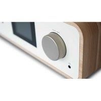 PURE CLASSIC C-D6 STEREO SYSTEM COTTON WHITE/OAK CD/DAB/BLUETOOTH