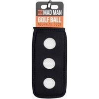 Mad Man Neoprene Golf Ball Sock Carry Bag