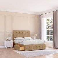 Cambridge Divan Bed Base ,No Drawers, 12" Footboard & 26" Struts Headboard