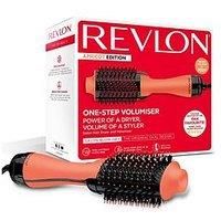 REVLON PRO COLLECTION Salon One-Step Hair Dryer & Volumiser Apricot Edition
