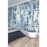 Letterpress Graffiti Wall Mural