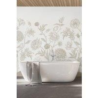 Jacobean Rose Trail Wall Mural