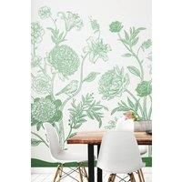 Jacobean Rose Trail Wall Mural