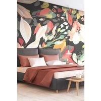 Flowing Flowers Wall Mural