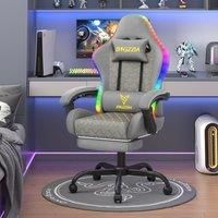 Height Adjustable Gaming Chair,Big and Tall Computer Chair for Adults