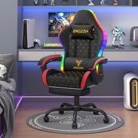 Height Adjustable Gaming Chair,Big and Tall Computer Chair for Adults