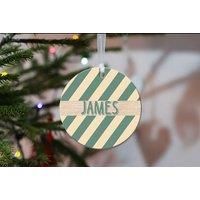 Personalised Christmas Tree Decorations - 8 Styles!