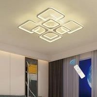 8-Square Acrylic 70W LED Ceiling Light Flush Mount Ceiling Lights Fixture