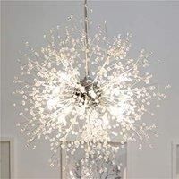 Dandelion Chandelier Firework Lamp LED Crystal Pendant Lighting Ceiling Light