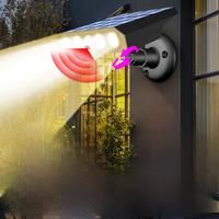 LED Solar Lamp Outdoor Spotlight Waterproof Garden Patio Corridors Lighting Motion Sensor Exterior