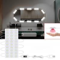 LED Vanity Mirror Lights Dressing Table Lamp Hand Sweep Sensor Dimmable Wall Lamps Home Room Bedroom