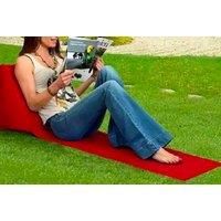 Triangle Cushion Beach Mat Inflatable Lounger - 2 Styles - Blue