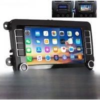 ESSGOO 7" Android 14 4G+64G Apple Carplay Car Stereo GPS NAVI WIFI RDS FM BT for VW Golf 5 6 Passat