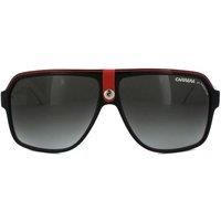 CARRERA 33 SUNGLASSES 8V69O SHINY BLACK/WHITE/RED  62MM-11MM