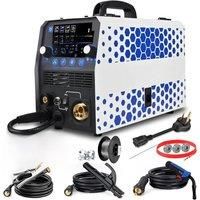 Reboot MIG Welder 250Amp 6 in 1 Gas/Gasless Flux Core MIG/Stick/Lift TIG/Spot welding/Spool Gun