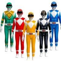 Kid'S Might Morphin Power Rangers Inspired Costume - 6 Colours