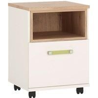 Furniture To Go | 4KIDS, oak, Lemon, 1 Door Cabinet for Desk