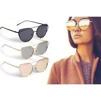 Women'S Cat Eye Sunglasses  3 Pack  Black | Wowcher