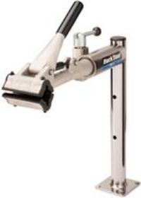 Park Tool Unisex Adult PRS-4.2-1 - Deluxe Bench Mount Repair Stand With 100-3C Adjustable Linkage Clamp Tool, Silver