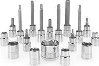 Park Tool SBS-1.2 Socket And Bit Set Tool,Silver