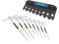 Park Tool THT-1 - Sliding T-Handle Torx Compatible Wrench Set, Silver