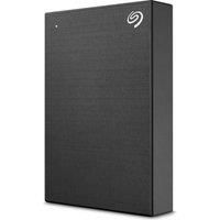 SEAGATE One Touch Portable Hard Drive - 4 TB, Black, Black